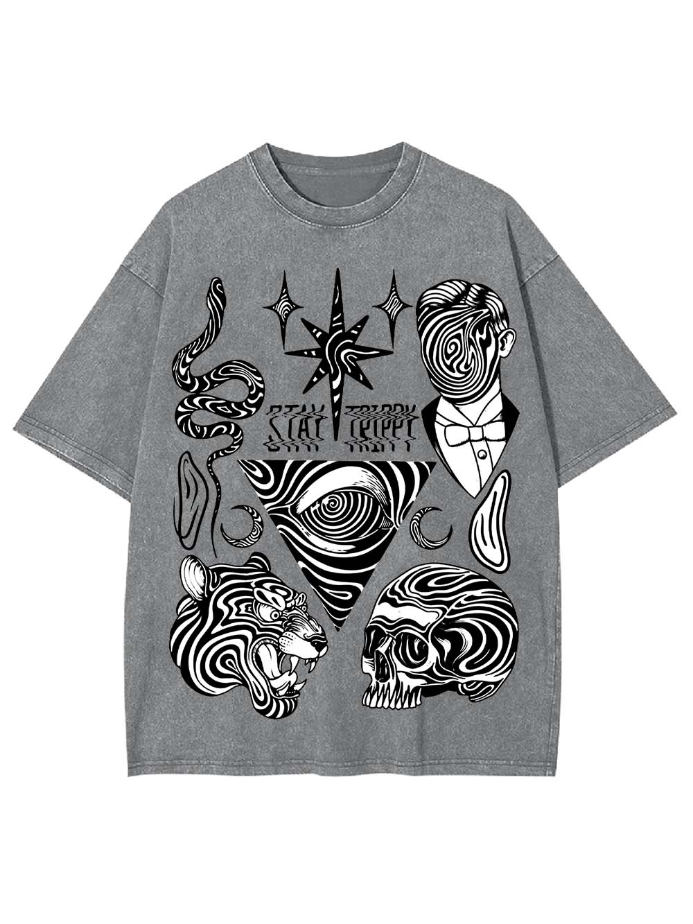 Patterns of Mystery Washed Tshirt
