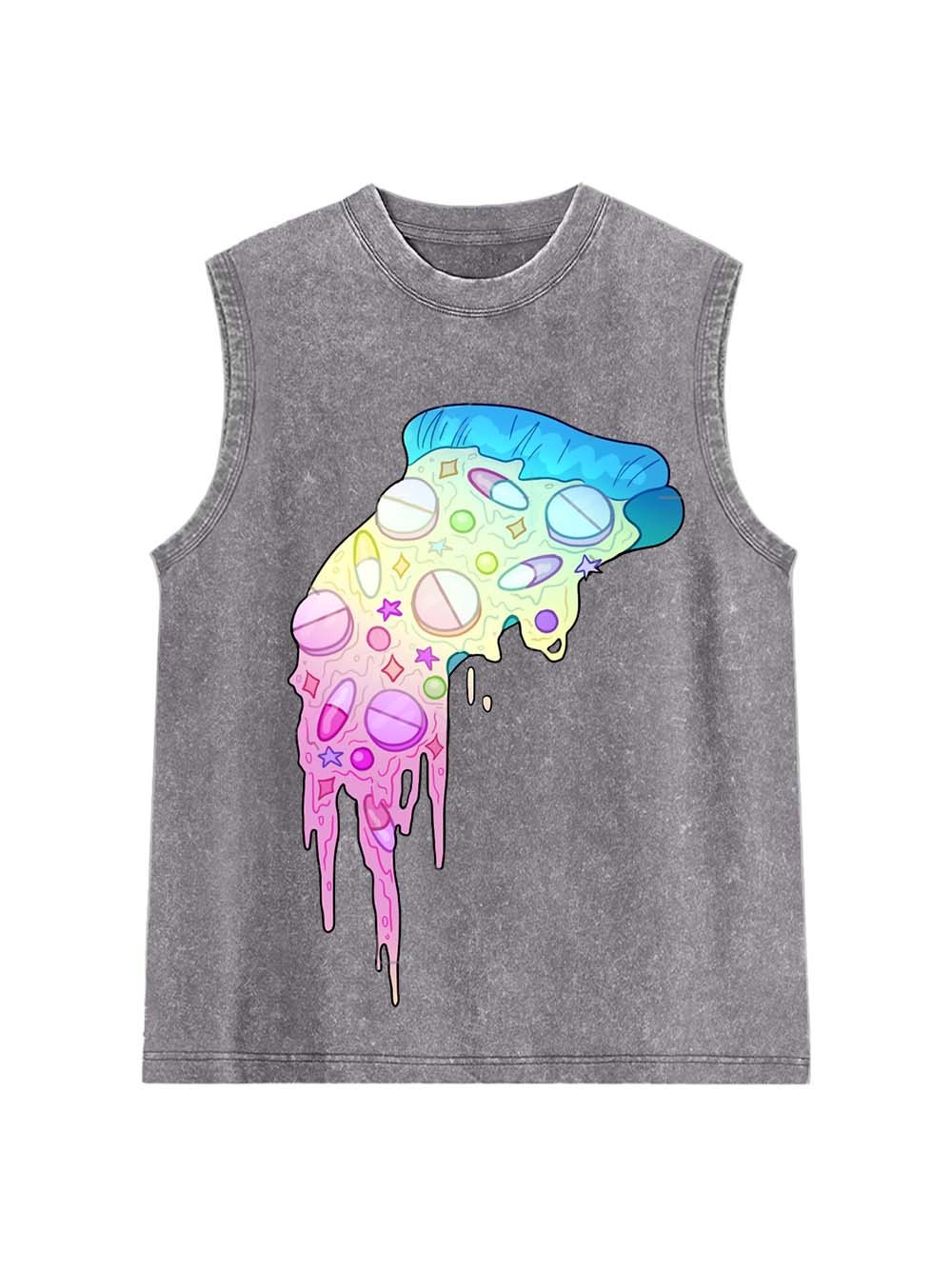 Pill Pizza Washed Tank Top