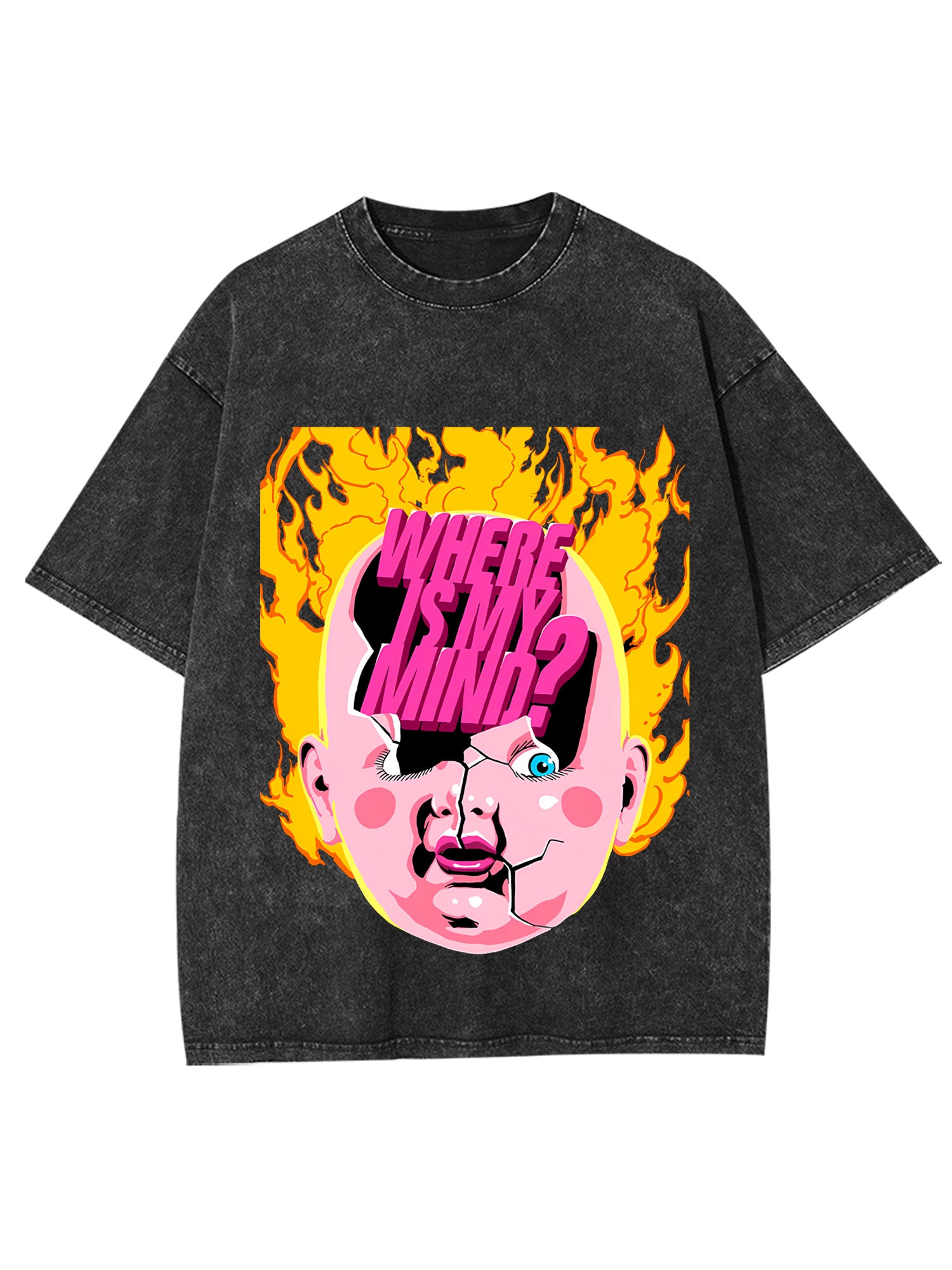 Where Is My Mind? Washed Tshirt