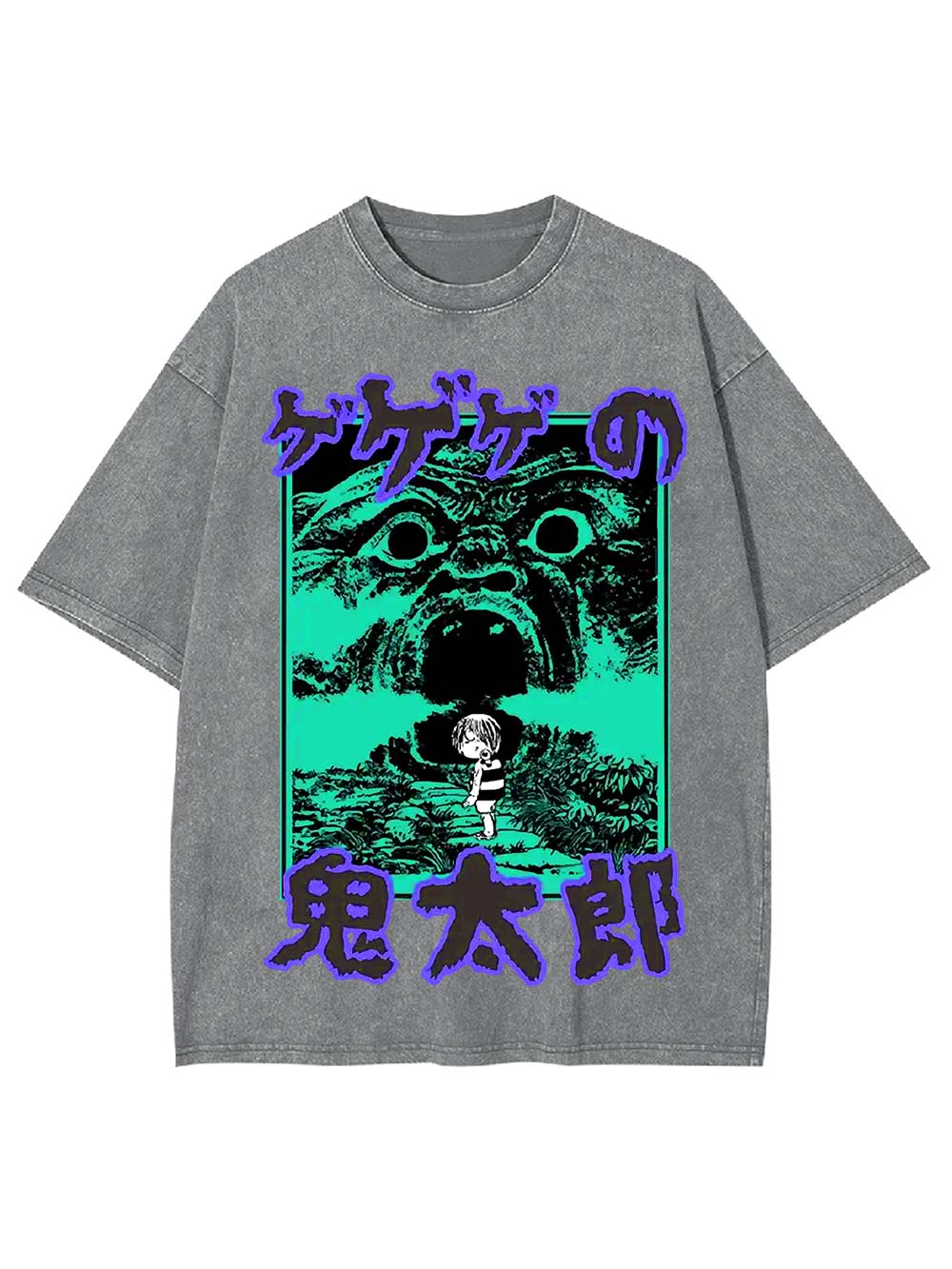 GeGeGe no Kitaro Washed Tshirt