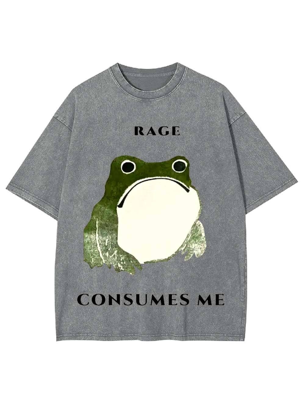 Rage Consumes Me Washed Tshirt