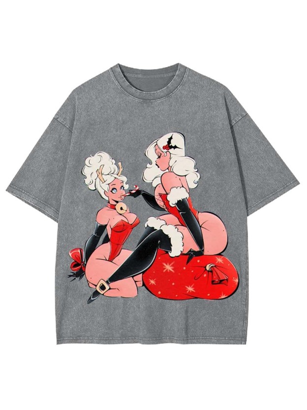 Festive Temptation Washed Tshirt
