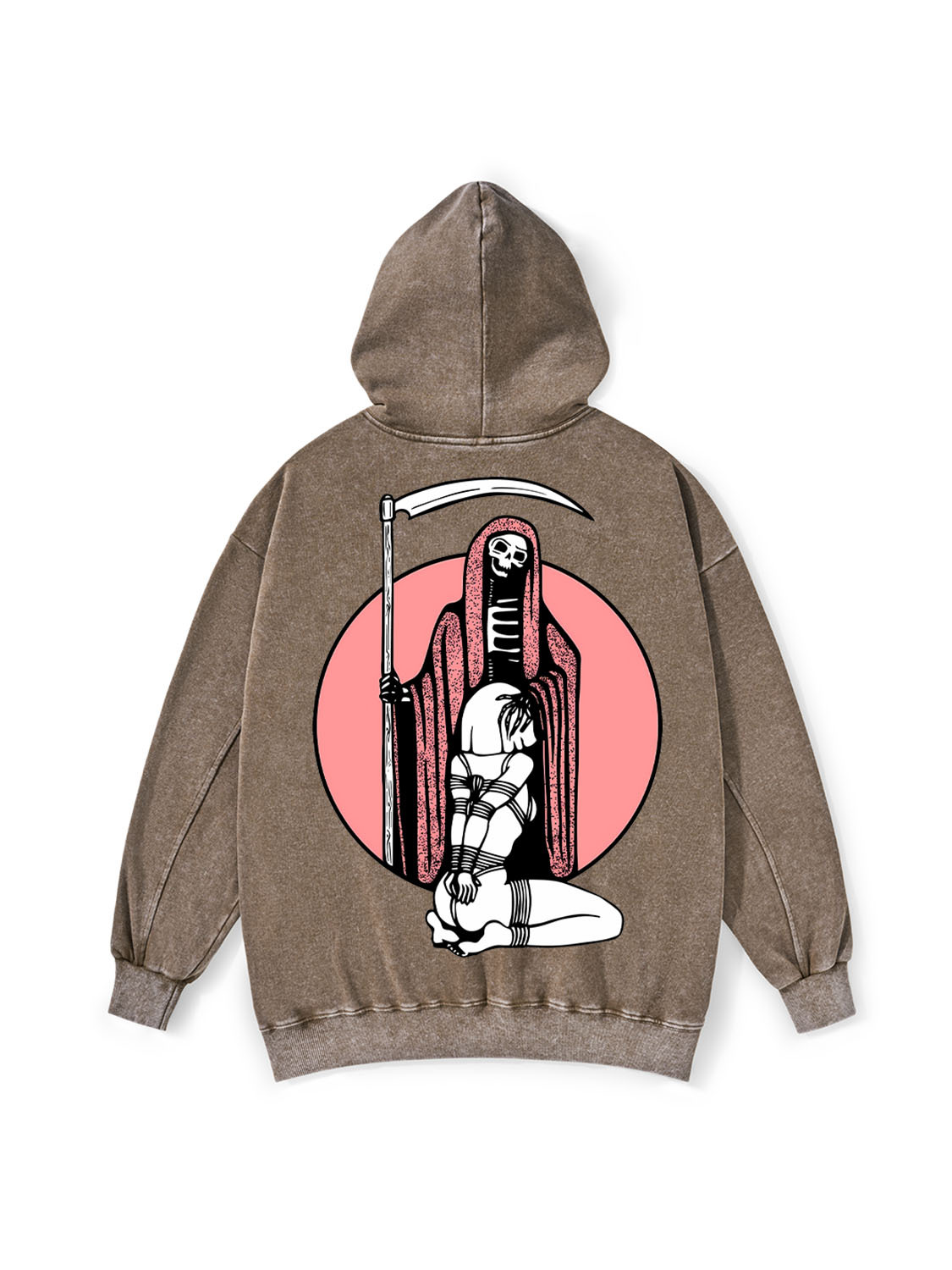 Death And Bound Washed Hoodie
