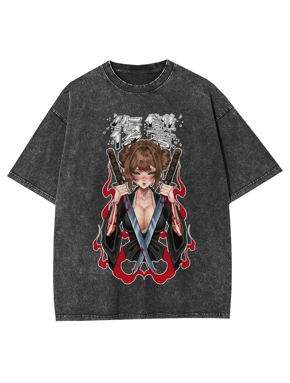 SAMURAI REVENGE WASHED TSHIRT