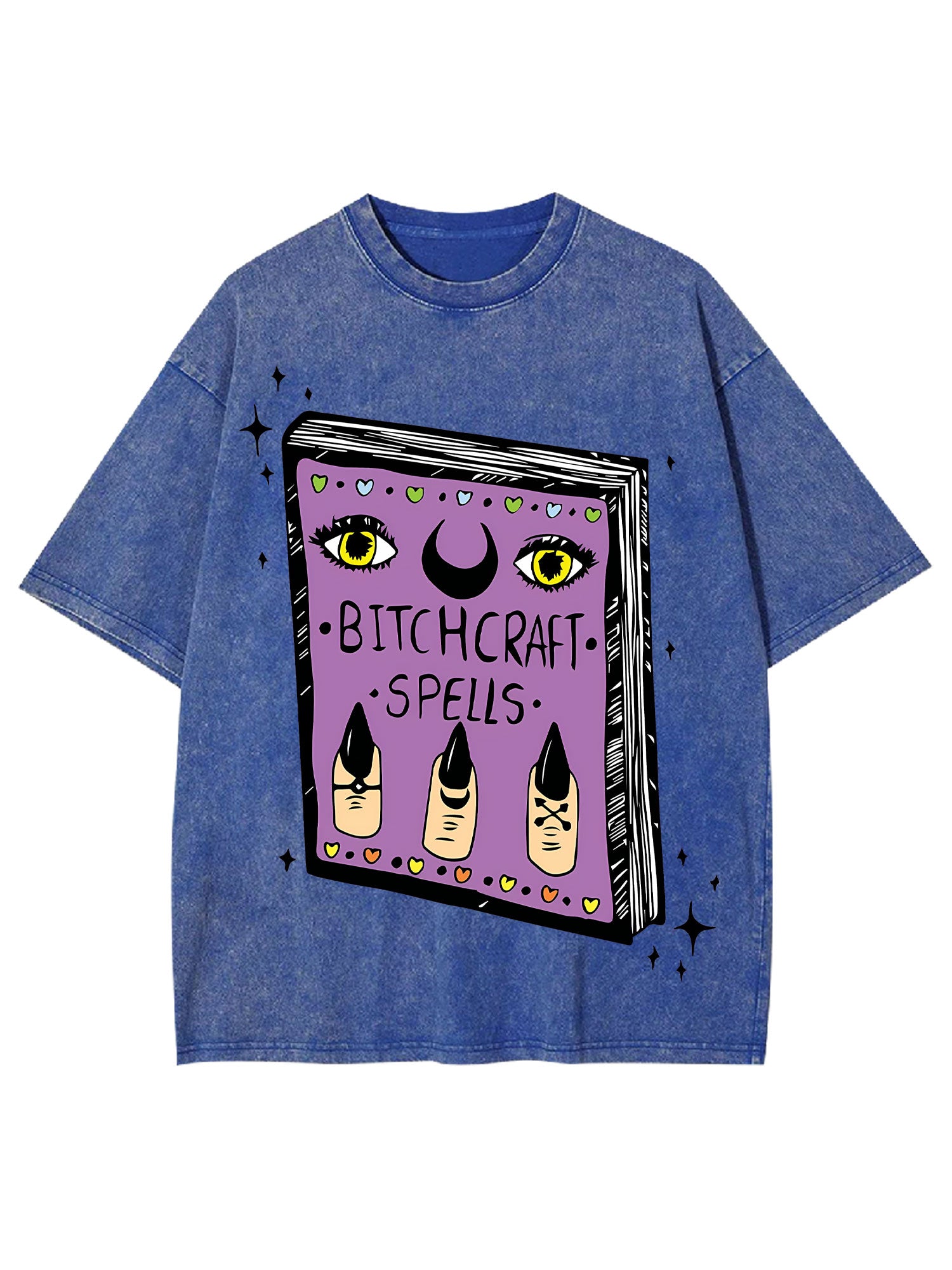 Bitchcraft Spells Washed Tshirt