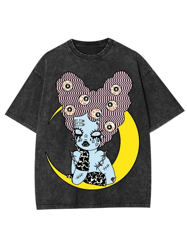 Moonlit Dreamscape Washed Tshirt