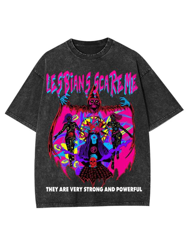 Scare Me Washed Tshirt