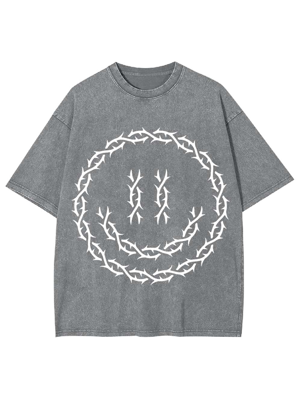 Thorned Smile Washed Tshirt