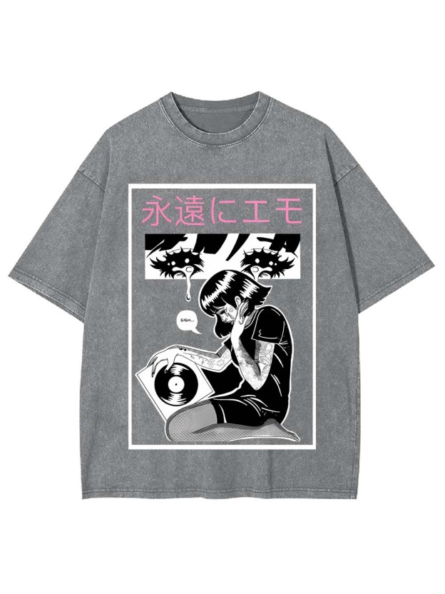 Forever Emo Washed Tshirt