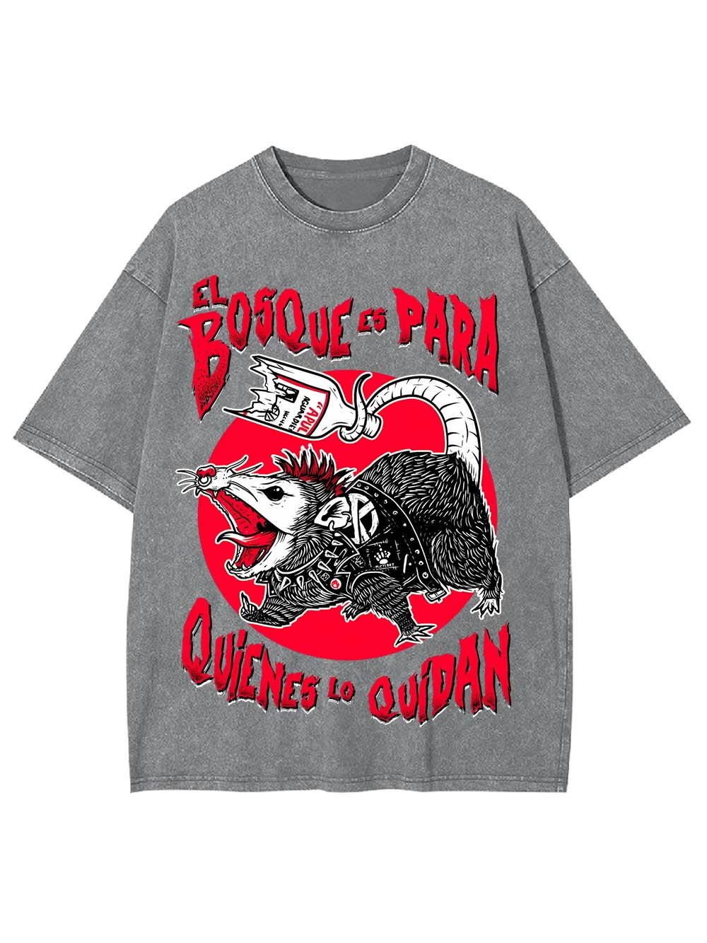 The Forest Is for Those Who Care Washed Tshirt