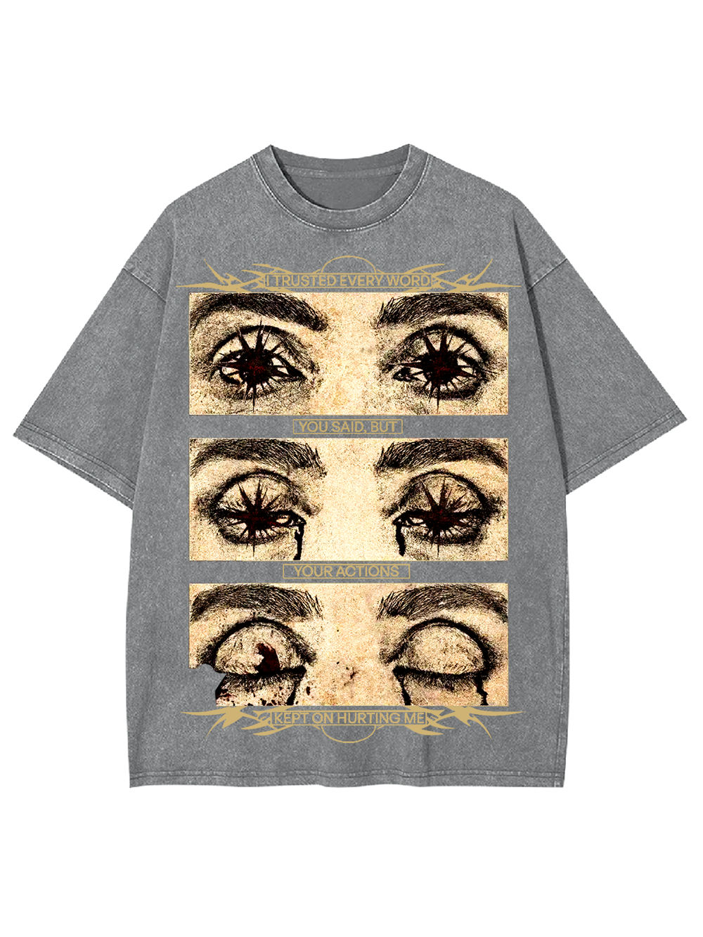 Broken Trust Chronicles Washed Tshirt