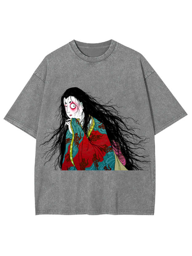 Haunting Elegance Washed Tshirt