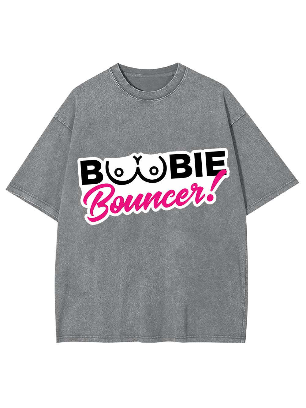 Boobie Bouncer Washed Tshirt