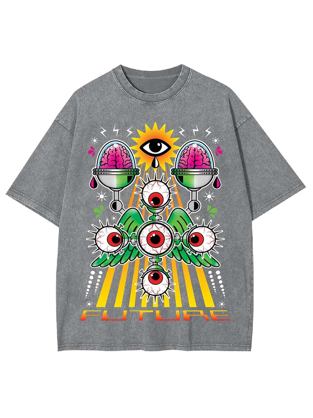 VISIONARY FUTURE WASHED TSHIRT