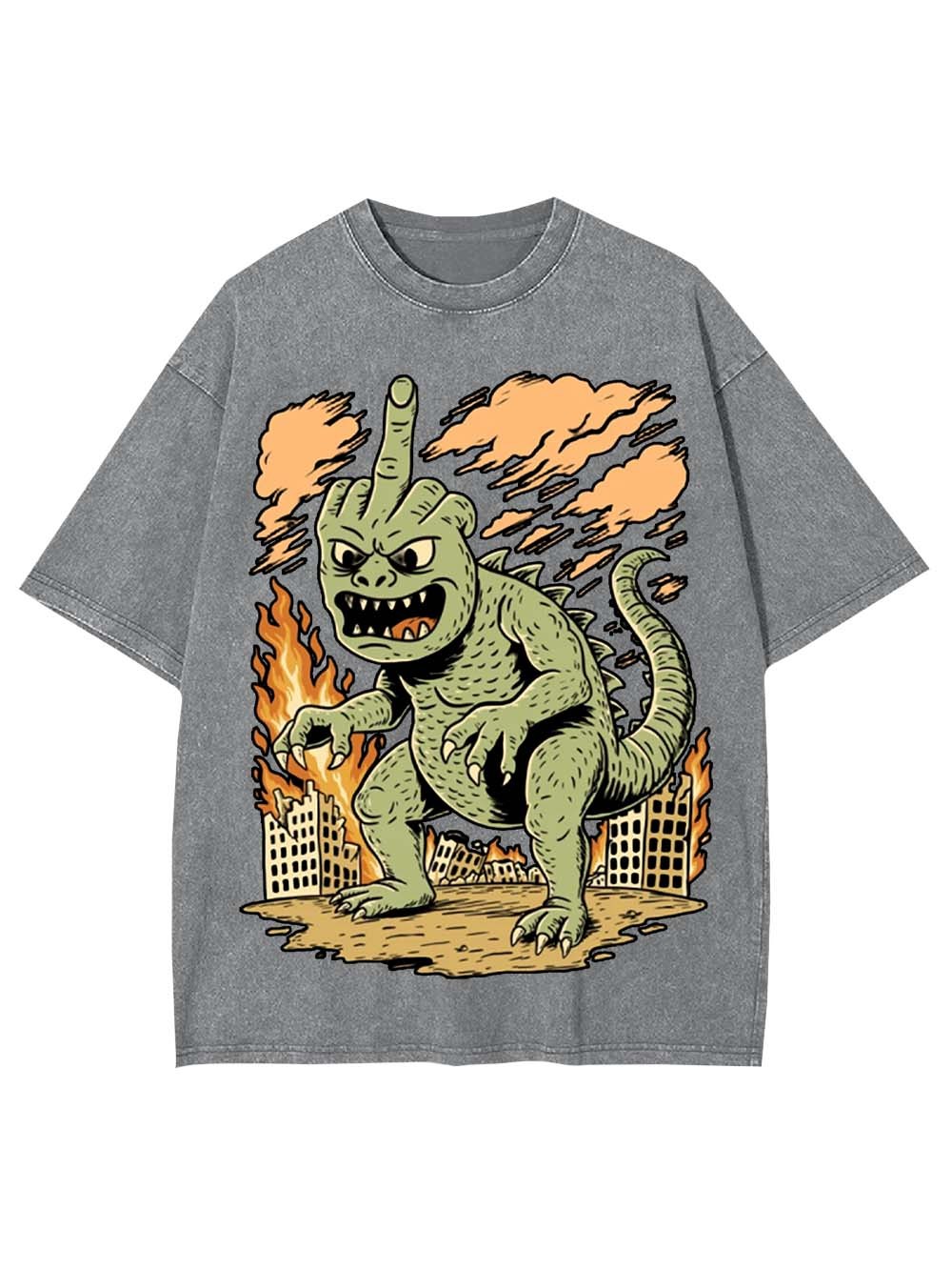 Rampaging Beast Washed Tshirt