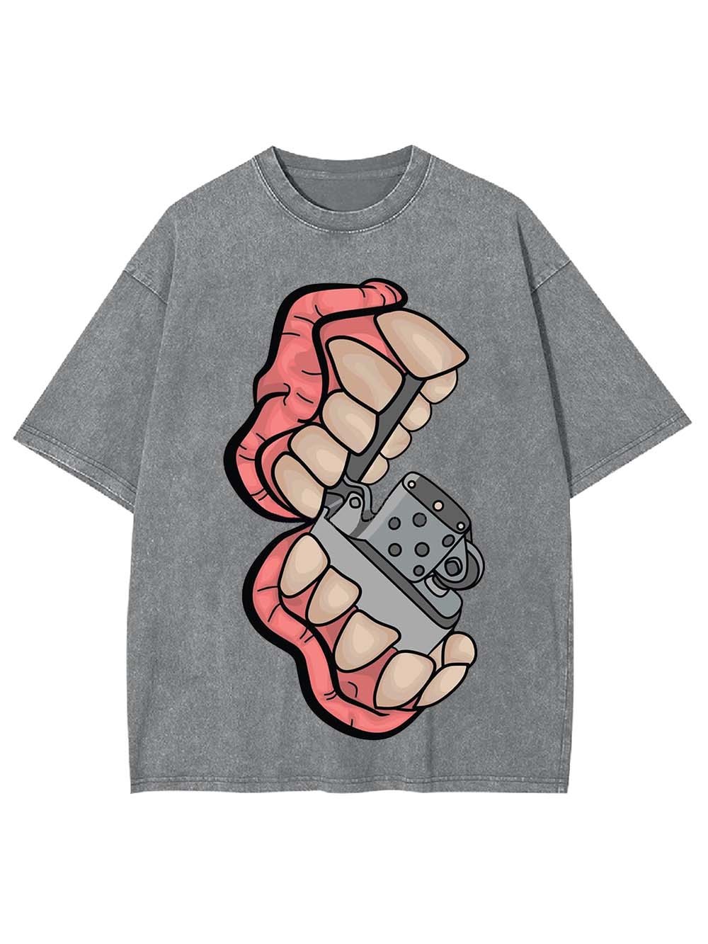 Teeth Lighter Washed Tshirt