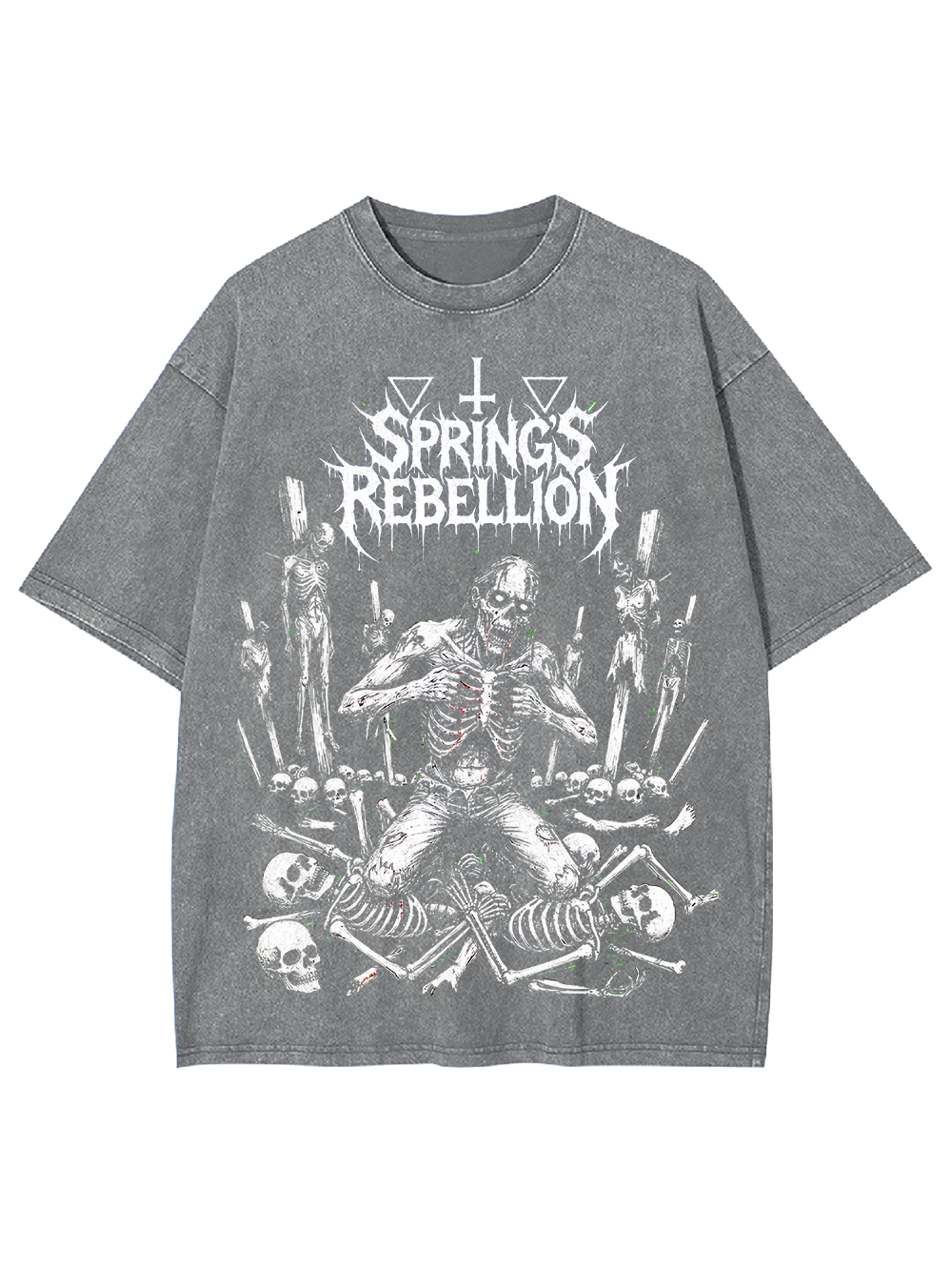 Spring‘s Rebellion Washed Tshirt