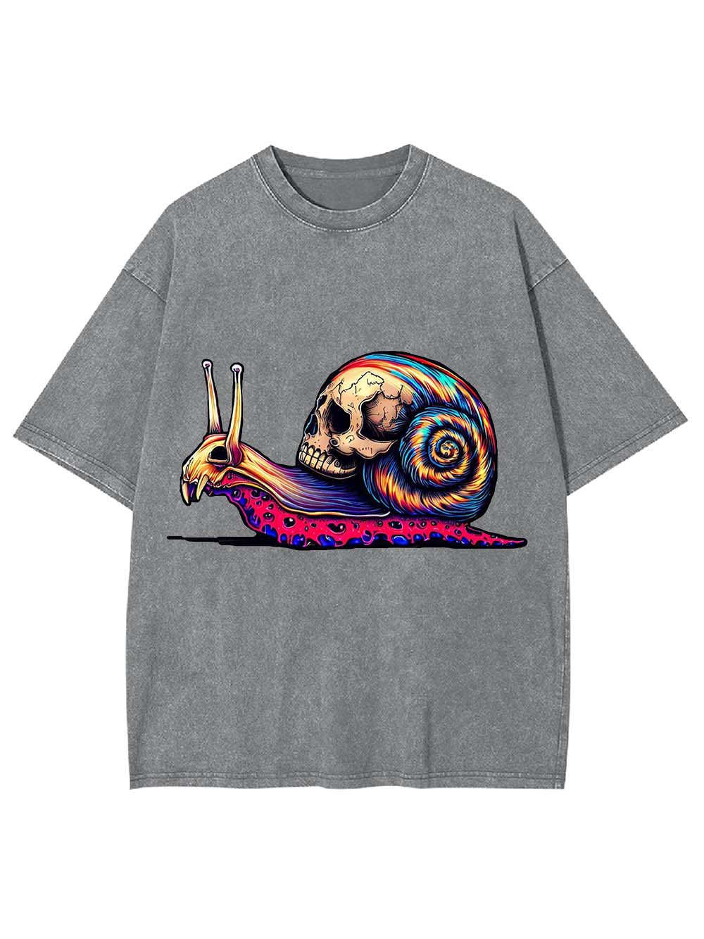 The Crawling Skull Washed Tshirt