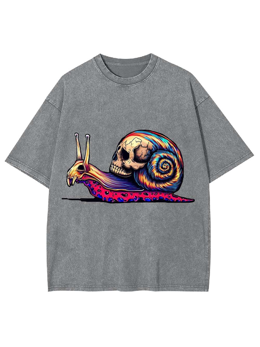 The Crawling Skull Washed Tshirt