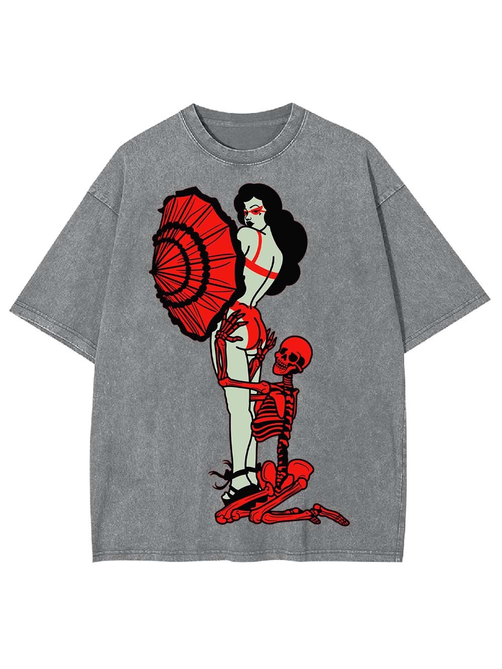 LOVE BEYOND THE GRAVE WASHED TSHIRT