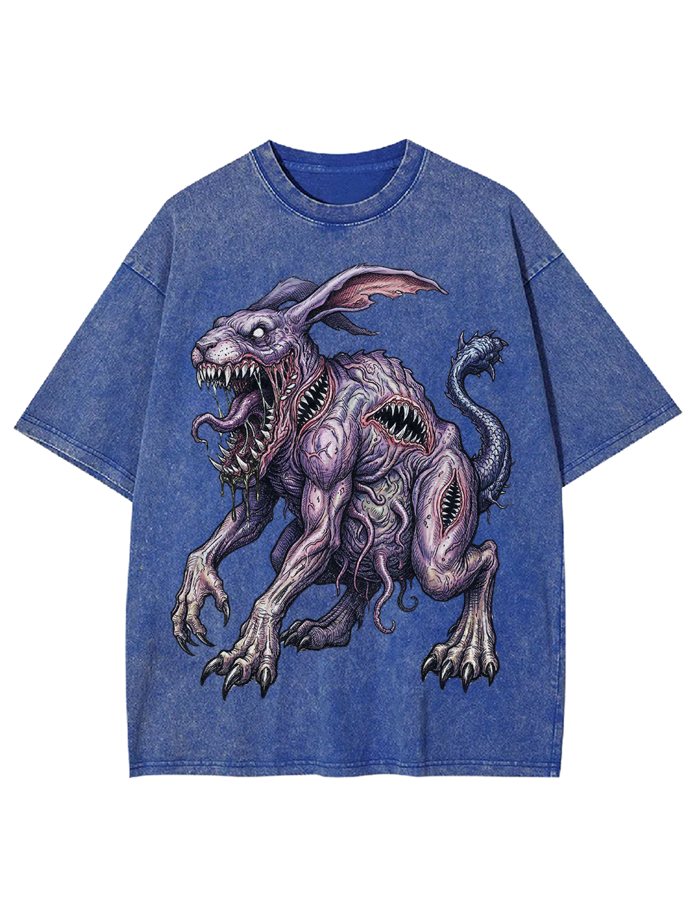 Terrifying Mutant Rabbits Washed Tshirt