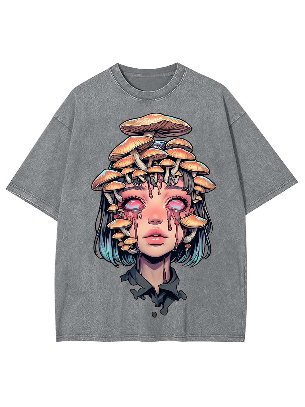 Mushroom Tears Washed Tshirt