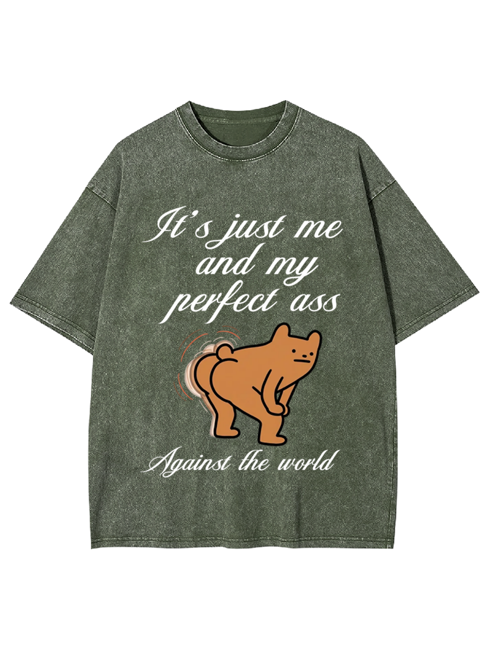 Against the World Washed Tshirt