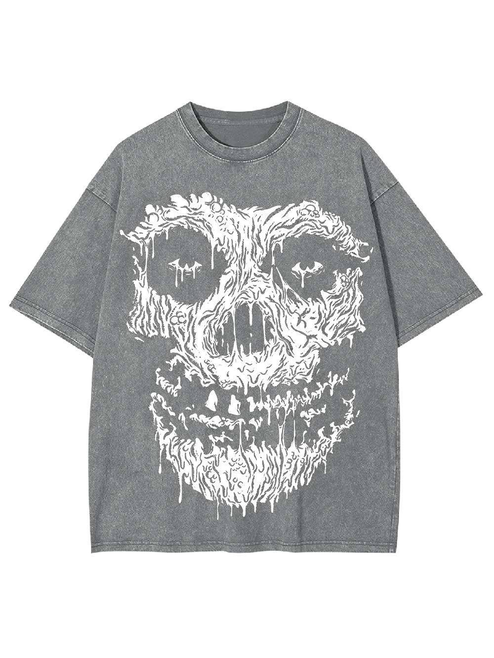 Dissolving Skull Washed Tshirt