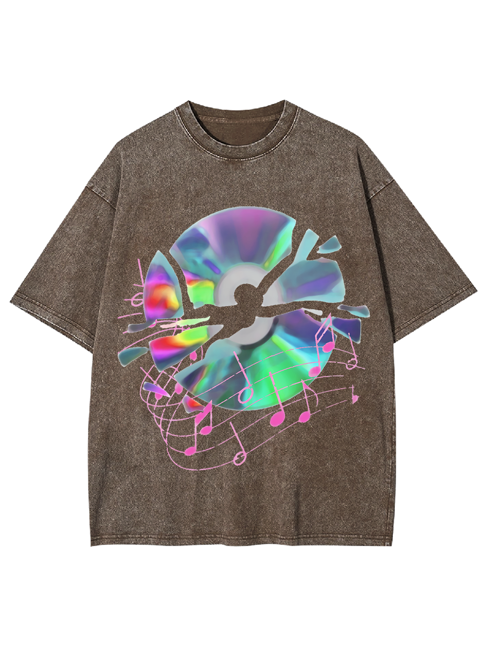 Shattered Sound Washed Tshirt