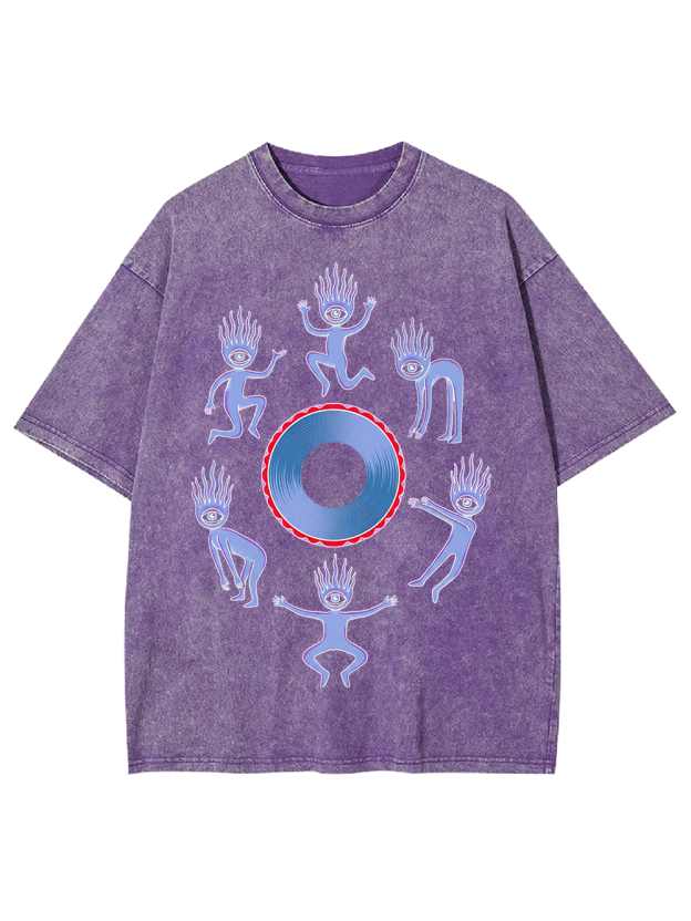 Psy Orbit  Washed Tshirt