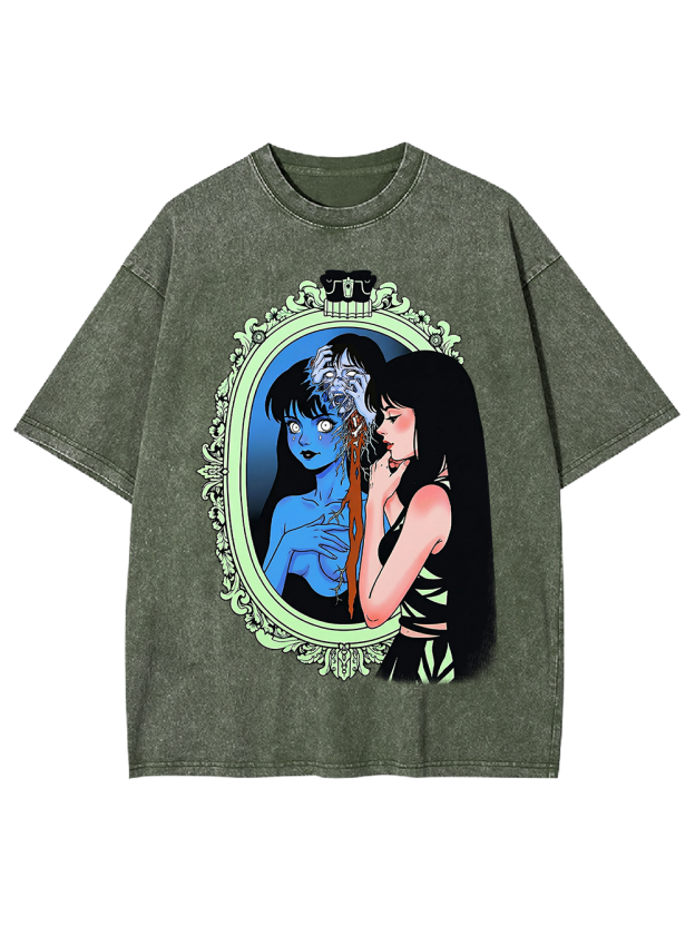 Mirror Addict Washed Tshirt