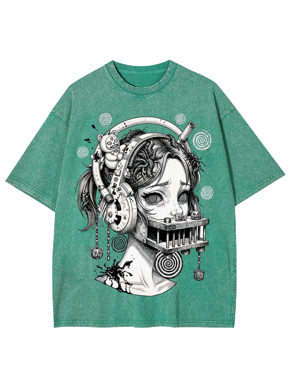 Mute Doll Washed Tshirt