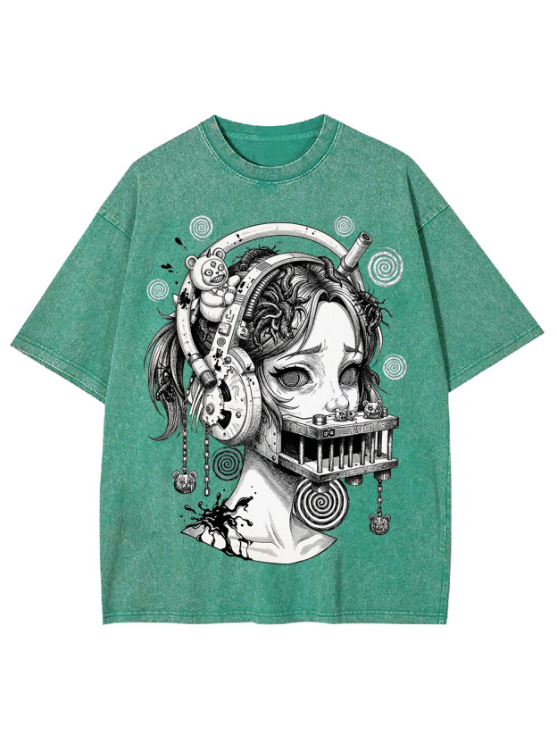 Mute Doll Washed Tshirt