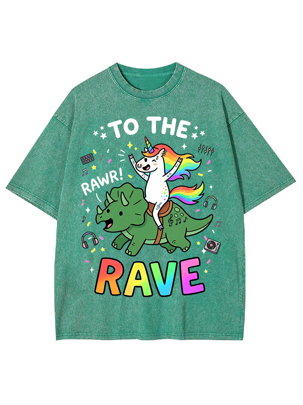 TO THE RAWR Washed Tshirt