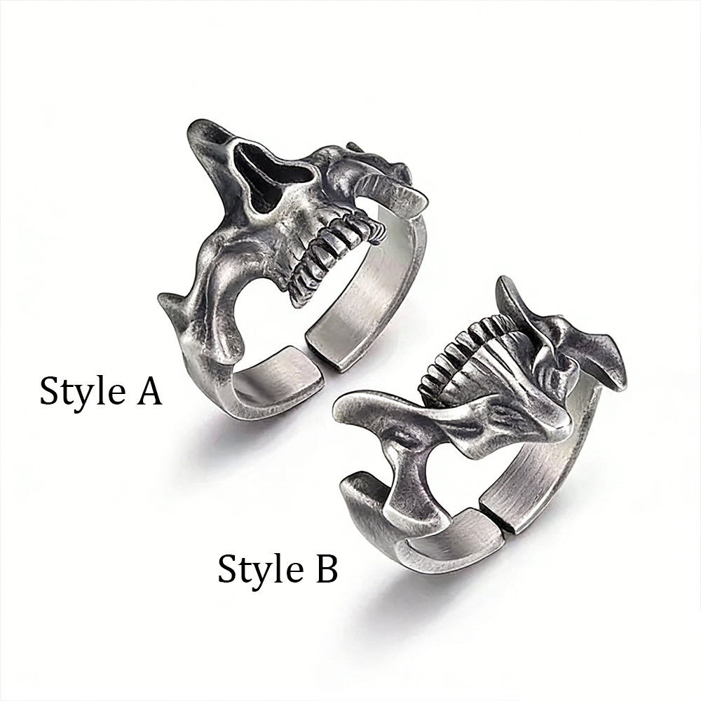 Skeleton Mask CLO Ring