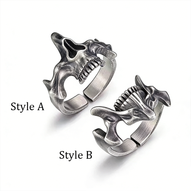 Skeleton Mask CLO Ring