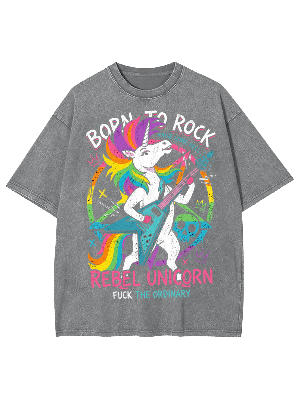 FUCK THE ORDINARY Washed Tshirt