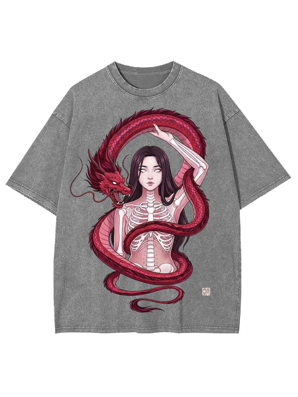 Spirit of the Red Dragon Washed Tshirt