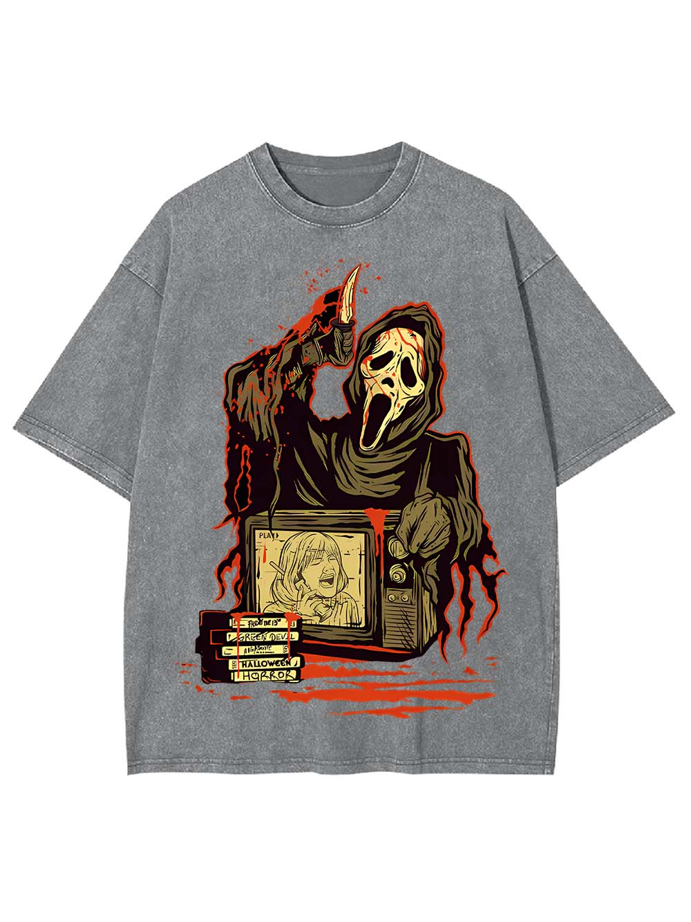 Scream of Horror Washed Tshirt