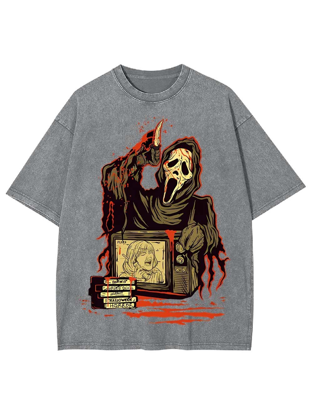 Scream of Horror Washed Tshirt