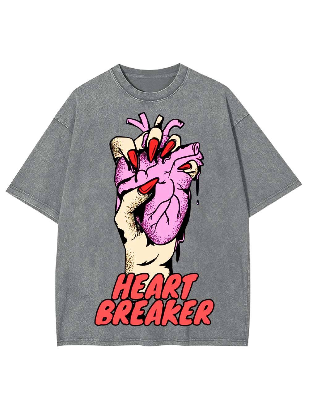 Heart Breaker Washed Tshirt