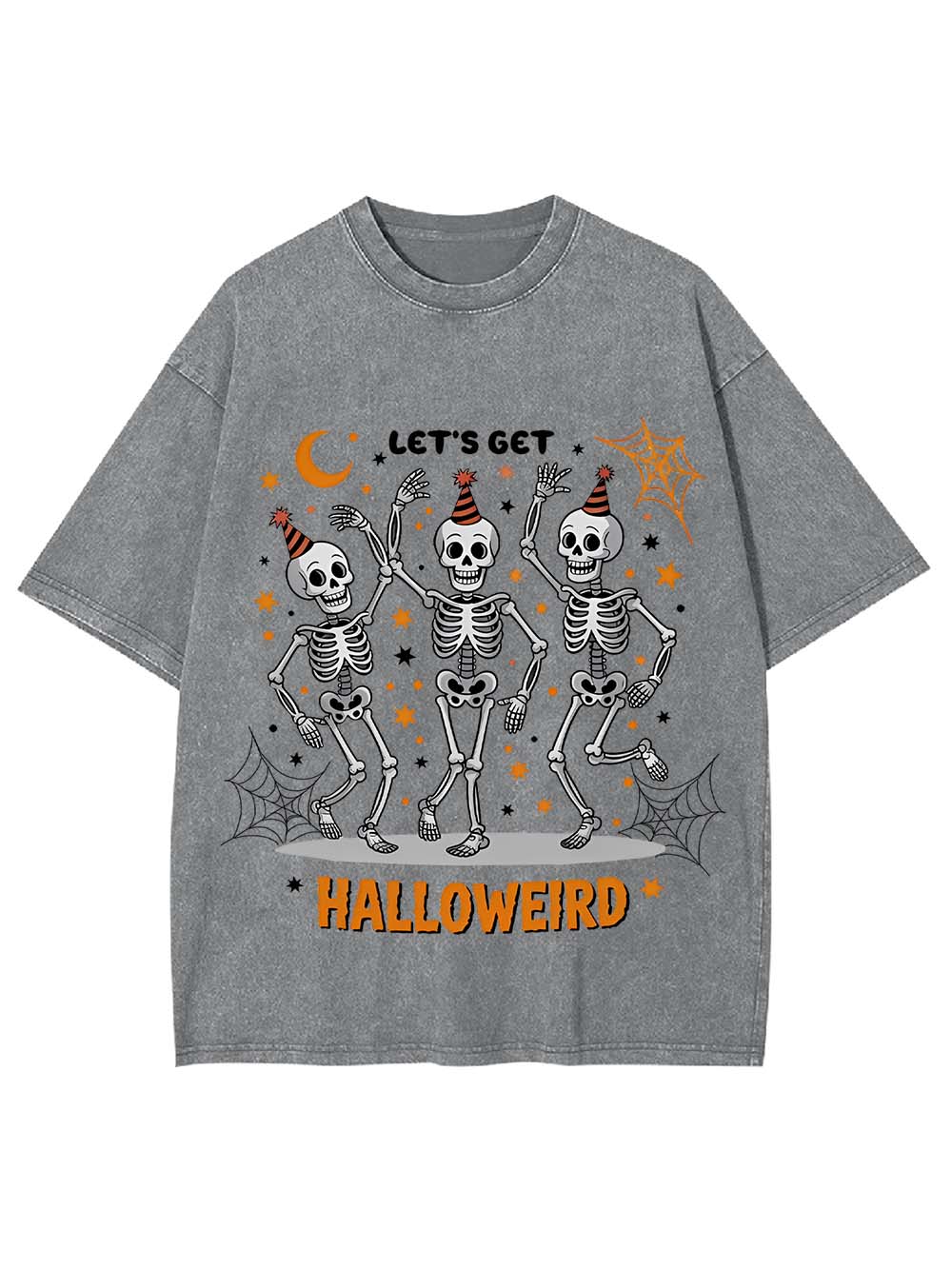 Let's Go Halloweird Washed Tshirt