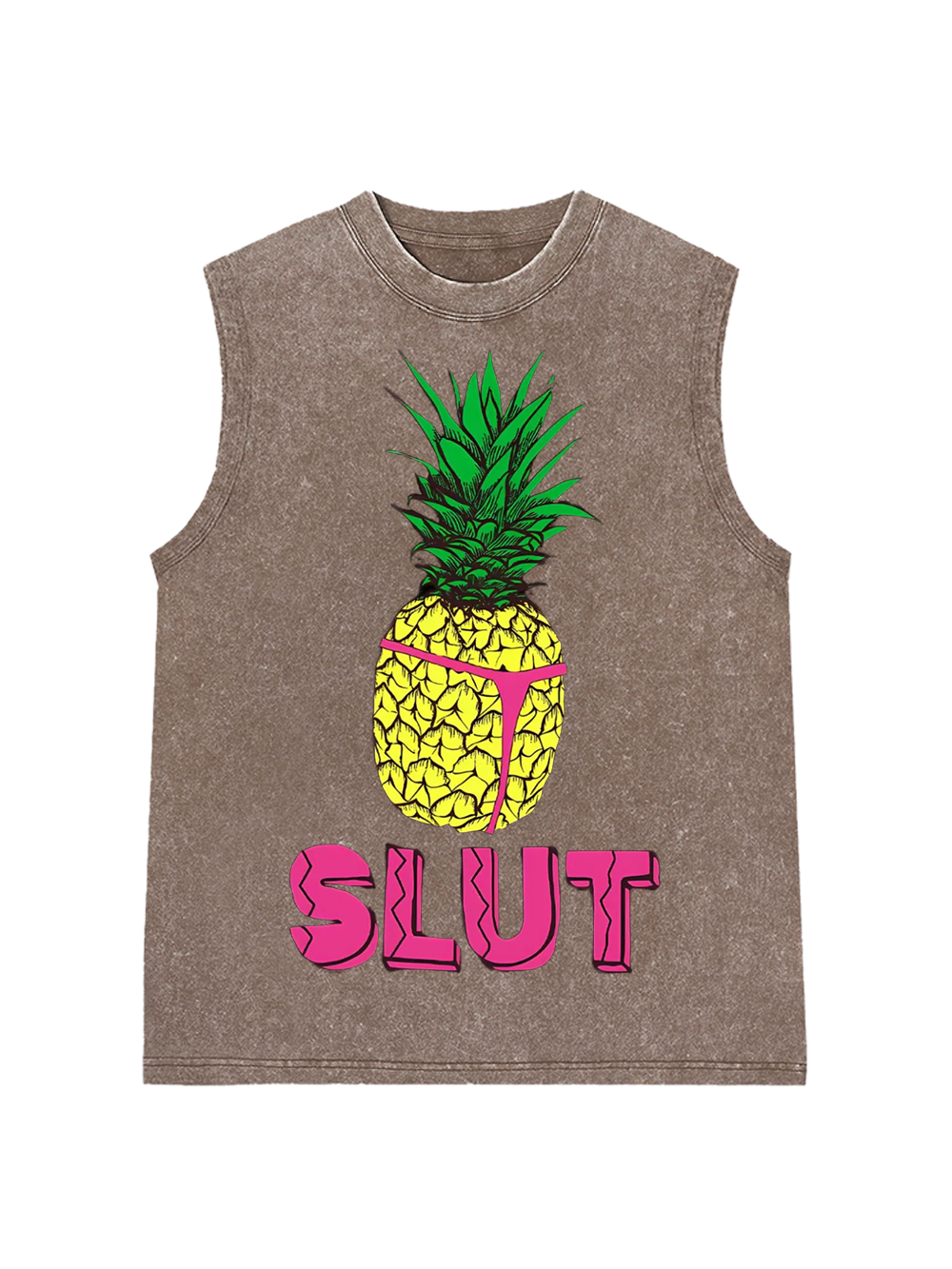 SLUT Washed Tank Top