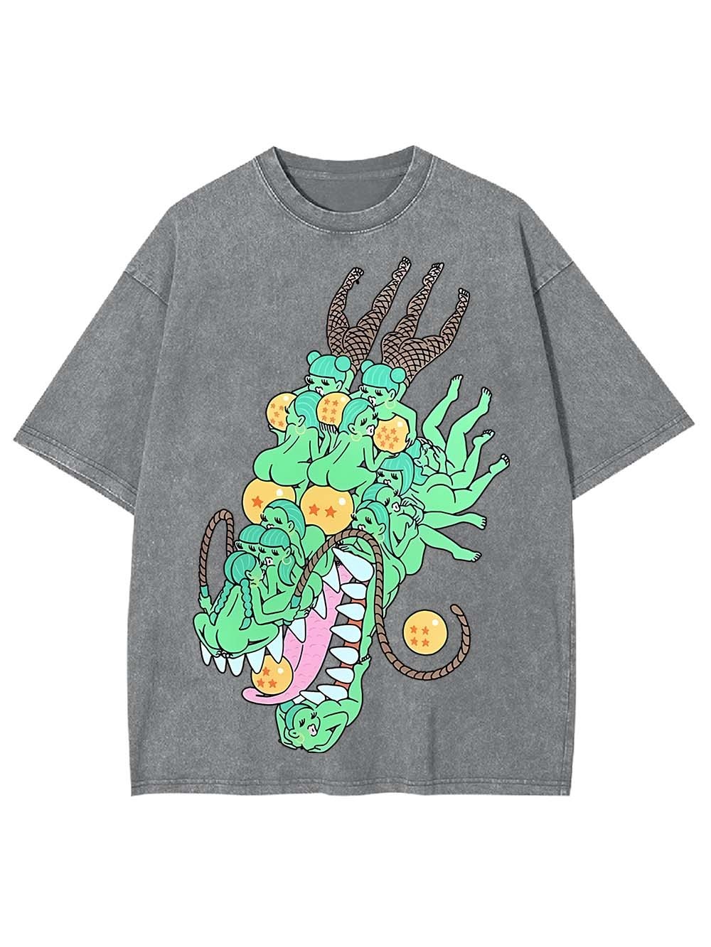 Dragon of Temptation Washed Tshirt