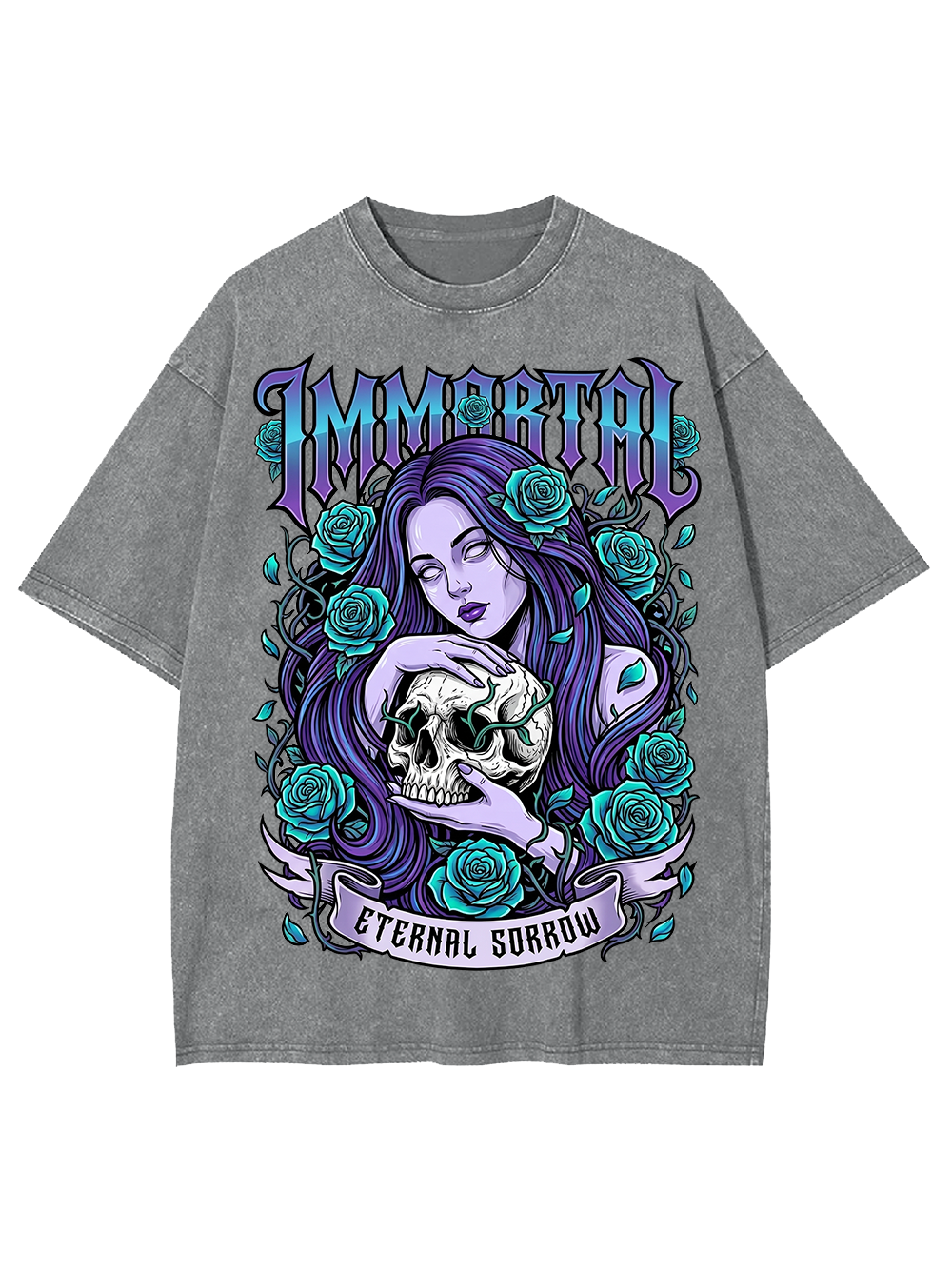 IMMORTAL ETERNAL SORROW Washed Tshirt