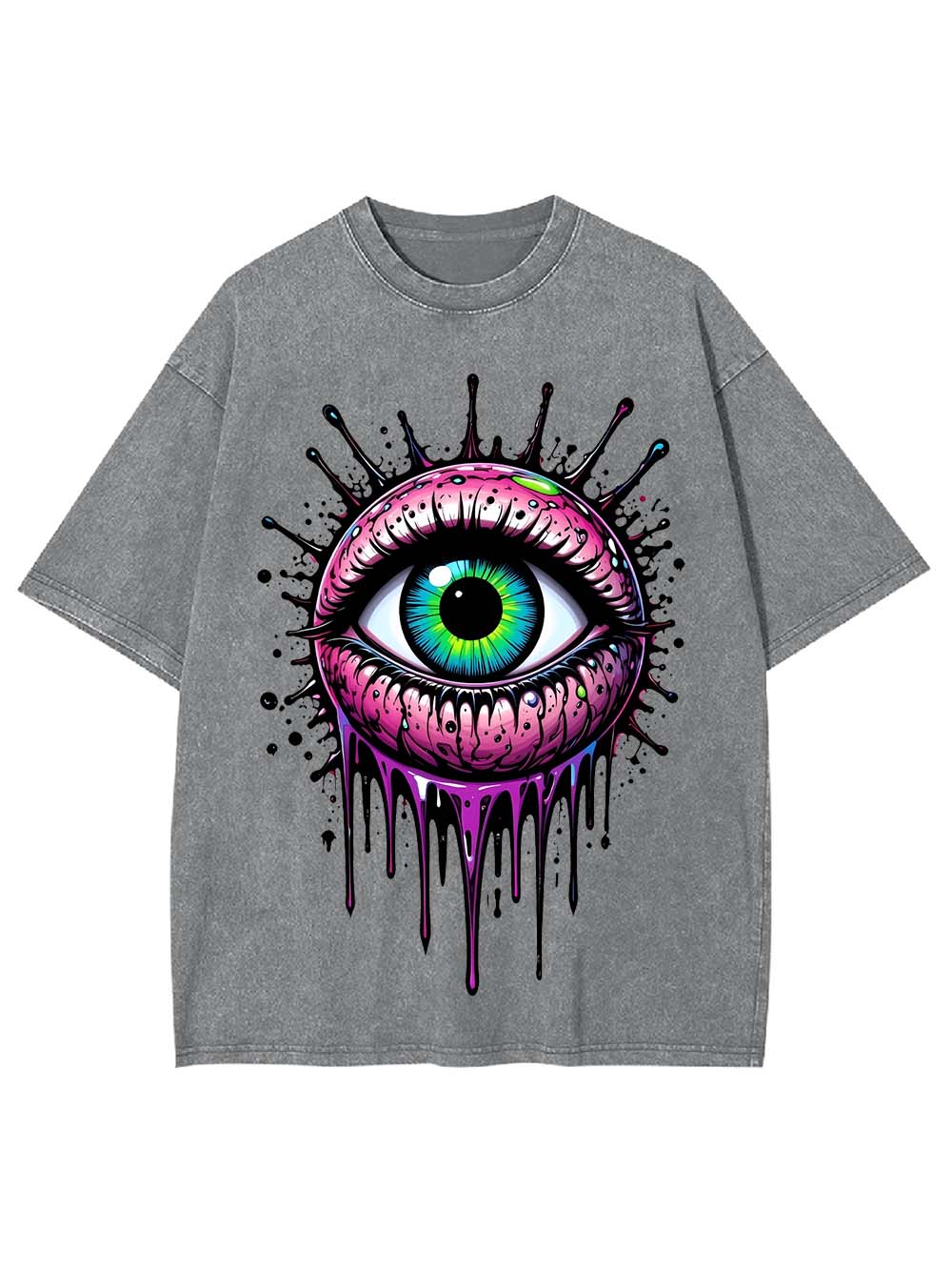 Melting Gaze Washed Tshirt