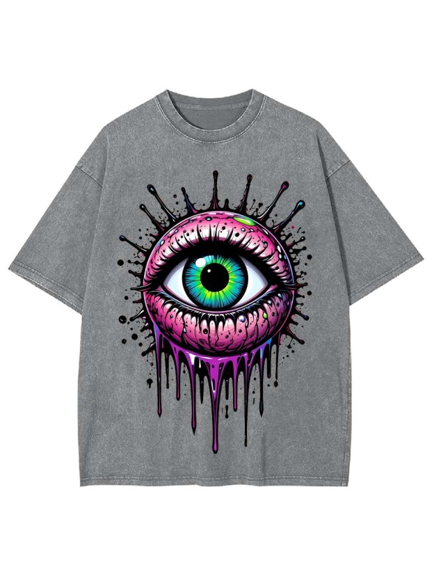 Melting Gaze Washed Tshirt