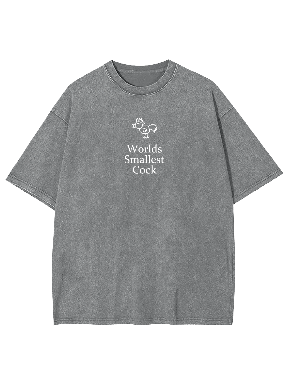 Worlds Smallest Cock Washed Tshirt