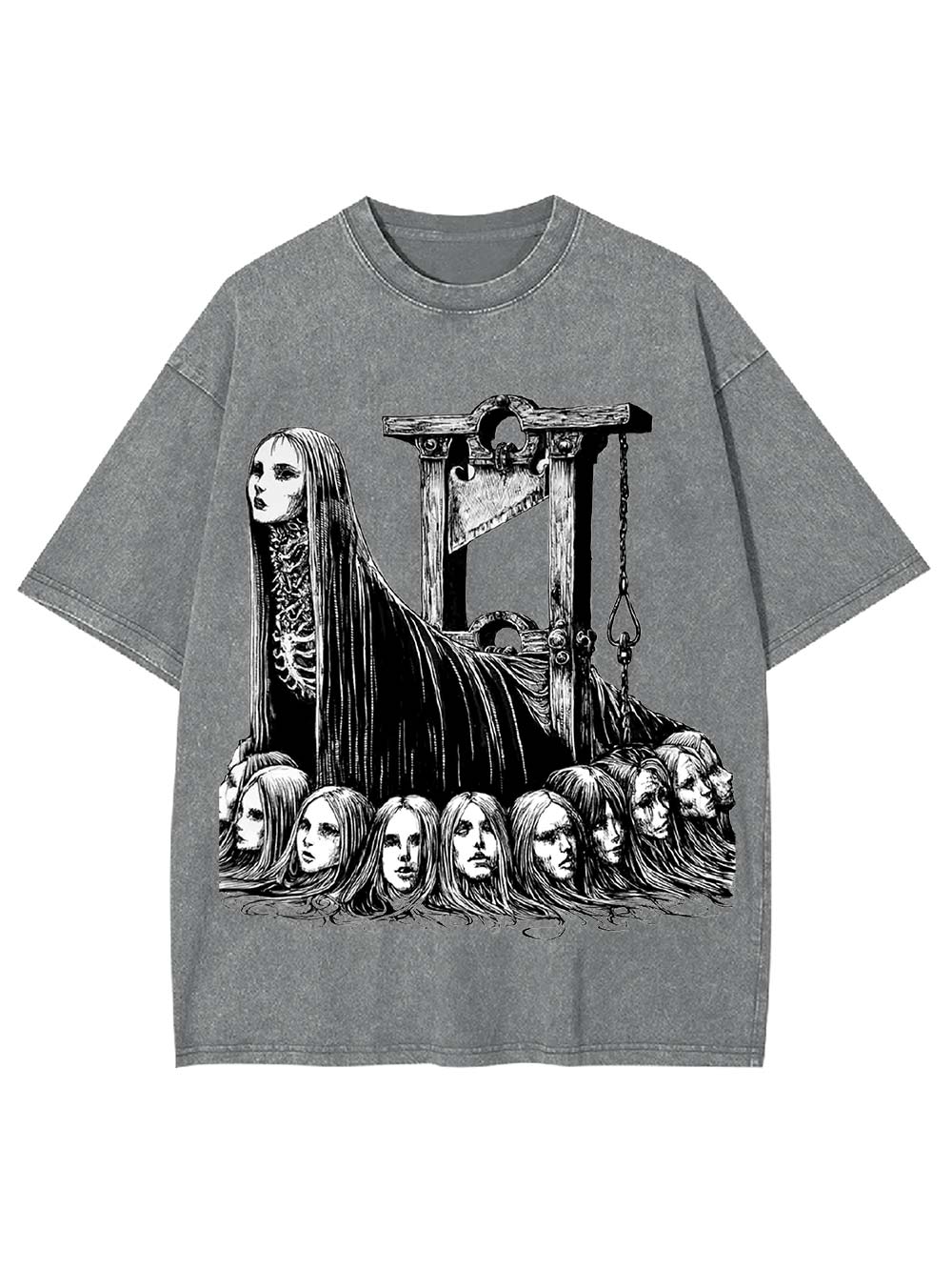 Guillotine Goddess Washed Tshirt
