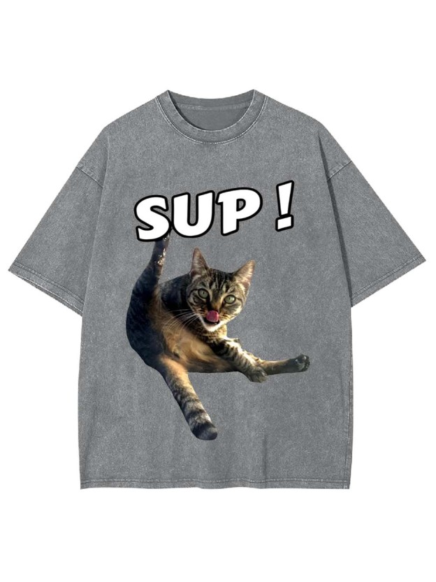 Sup! Washed Tshirt